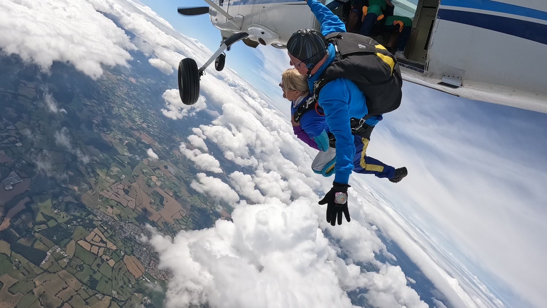 Charity Tandem Skydive Success!